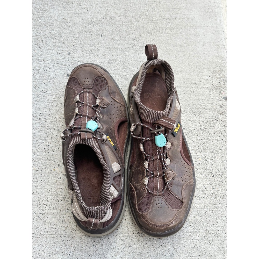 Teva Terra Float Travel Lace Water Hiking Sandals Brown Womens 6.5 Outdoor